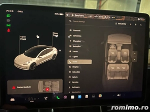Tesla Model 3 Long Range Dual Motor, impecabila,  model 2020, anvelope all season, garantie 09.2028 - imagine 8