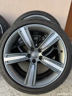 Roti / jante R19 5x112 Audi VW ET 34 concave 66.6 cauciucuri 245/40/19 - imagine 6