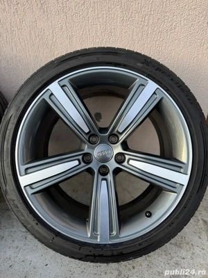 Roti / jante R19 5x112 Audi VW ET 34 concave 66.6 cauciucuri 245/40/19 - imagine 7