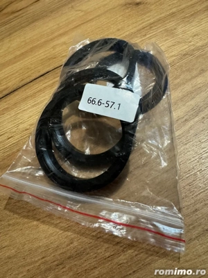 Inele de centare/ghidaj/ghidare jante 66.6 la 57.1 35 lei / set - imagine 2