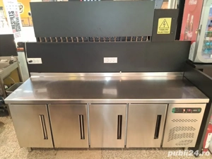 Masa rece 4 usi cu plinta, 225 cm