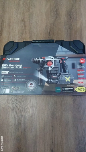 Ciocan retopercutor parkside performance - imagine 4