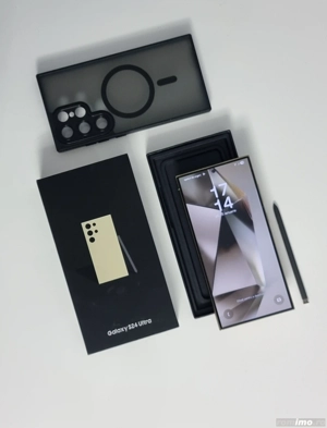 Samsung Galaxy S24 Ultra, 512 GB, Titanium Yellow, ca nou, liber