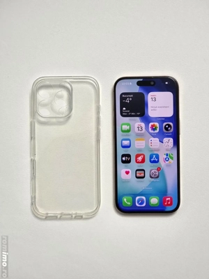 iPhone 16 Pro Titanium 256 GB, Liber, ca nou, bateria 100% - 3 cicluri