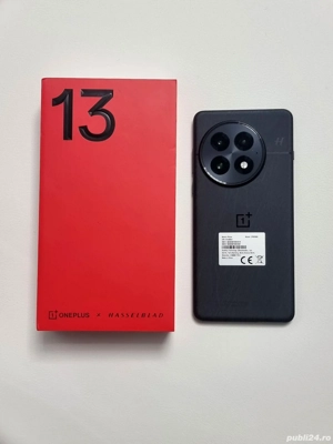 OnePlus 13, 12GB RAM, 256GB, 5G, Black Eclipse, stare noua