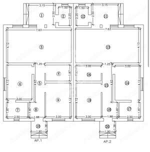 Duplex cu perete dublu, 3 camere si 2 bai, la cheie in Calea Urseni - imagine 10