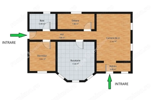 Casa individuala cu 5 camere si 3 bai cu teren de 356 mp zona Veterani - imagine 9