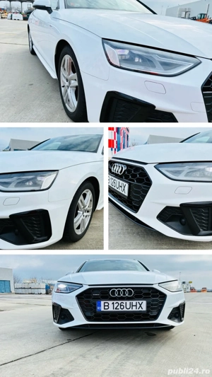 Audi A4 Quattro Motor: 2.0 diesel, Putere: 204hp Echipare: S Line   MHEV Prima Înmatriculare:2023 - imagine 8