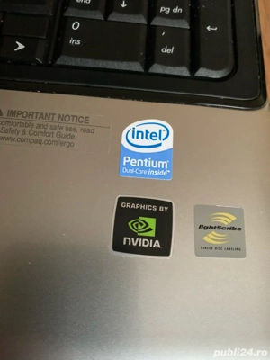 Laptop Hp Display 15,6 inch led,Windows,3gb ram ddr3,250gb  memorie perfect functional vine cu incar - imagine 5