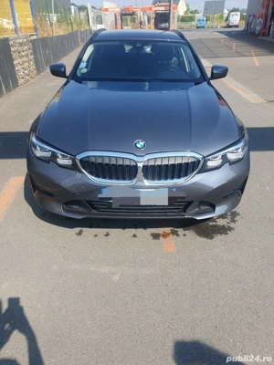 BMW 318D break, an 2021  km REALI, carte Romania, autentificare efectuata - imagine 8