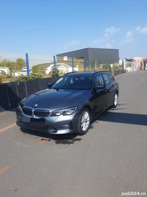BMW 318D break, an 2021  km REALI, carte Romania, autentificare efectuata - imagine 10