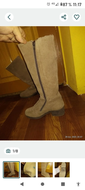 Cizme dama din piele Richard Draper - imagine 5