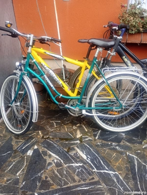 Bicicletă damă cu trei viteze in butuc