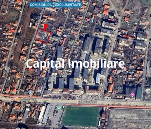 Teren intravilan 1426 mp, deschidere 35 ml