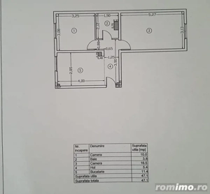 Apartament 2 camere, Et.2   Ștefan cel Mare   Vasile Lupu - imagine 5
