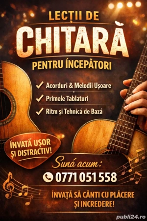 Cursuri de chitara 