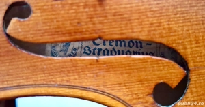 Vând vioară 4 4 copie Stradivarius stare foarte bună - imagine 5