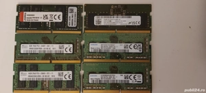 Memorii laptop diferite size uri 8,16, 32 GB ddr4 și 8 gb ddr5