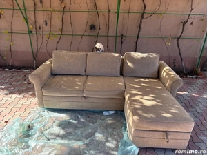 Vand canapea extensibila bej .Bucuresti