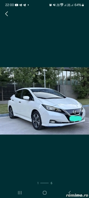 Nissan leaf  bateria mare 62 kw - imagine 2