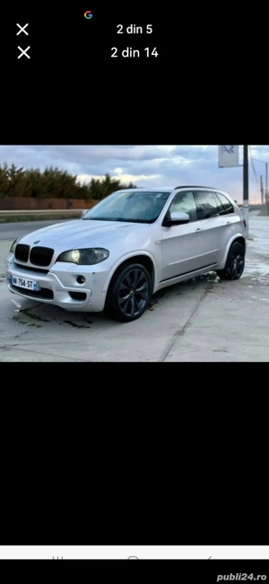 Vand sau schimb Bmw X5 în 7 locuri an 2010