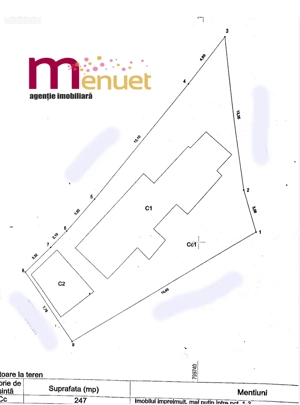 Casa +Teren 245 mp,zona Monument 