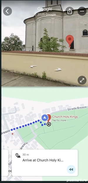 Loc de veci în Popești-Leordeni la biserica  Sfinții Voievozi 