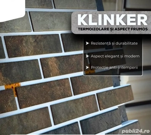 Panouri termoizolante fațadă tip klinker   izolație + design