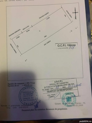 Teren extravilan de vânzare