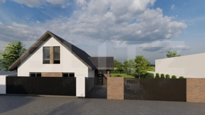 Casă individuală – 140 mp utili, teren 520 mp, front stradal 19 ml - imagine 4