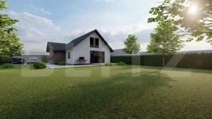 Casă individuală – 140 mp utili, teren 520 mp, front stradal 19 ml - imagine 2