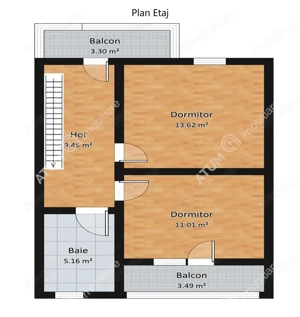 Casa 3 camere 2 bai terasa si curte zona Calea Cisnadiei din Sibiu - imagine 15