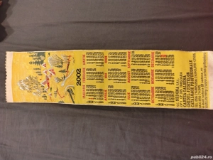 Vand calendare semne de carte textile