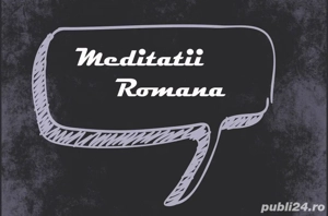 Meditații - limba și literatura română