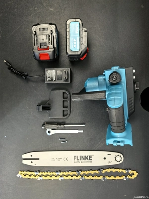 Drujba pe benzina Flinke puternica pentru gospodarie pret 439 lei