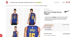 Maieu baschet barbati Nike Jordan, Nikola Jokici NBA,(Super Ofertă). - imagine 4