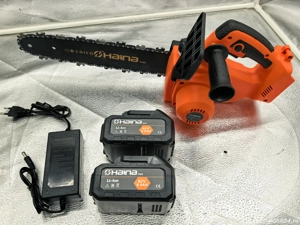 Drujba pe acumulator Haina 62V pentru taiere lemn
