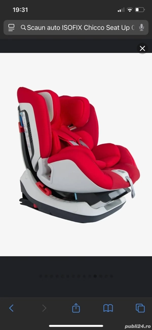Scaun auto Chicco, isofix
