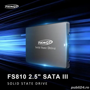SSD Fikwot 4TB 2.5" SATA III 6Gb s 3D NAND TLC Flash Pc Laptop Ps4 - imagine 2