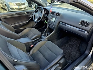 VW Golf 6 Cabrio an 2012,1.6 tdi-Euro 5, Acept Variante - imagine 3