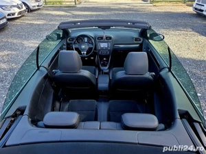 VW Golf 6 Cabrio an 2012,1.6 tdi-Euro 5, Acept Variante - imagine 4