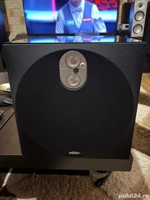 ENERGY Encore 8 Subwoofer ACTIV 150w-RMS 600w-Peak 25Hz Made in CANADA Preț Catalog 1500$ 15Kg