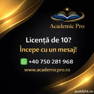 Licenta Disertatie Proiecte la comanda