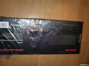 Kit gaming cu fir Redragon S137 Essentials 4 in 1