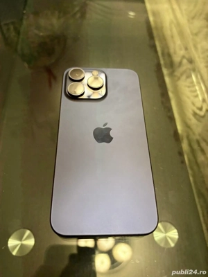 iPhone 15pro Max blue  - imagine 4