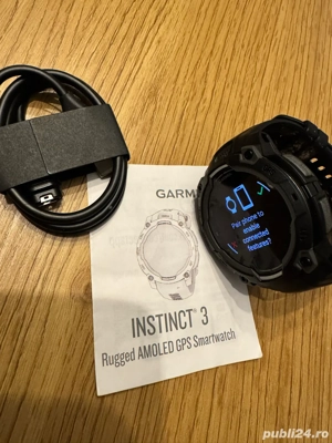 Smartwatch Garmin Instinct 3, 45mm, Amoled