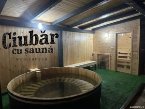 Închiriez cabană cu ciubăr 