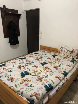 Pat matrimonial cu saltea