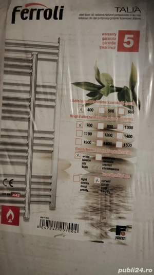 Calorifere prosop sigilate 