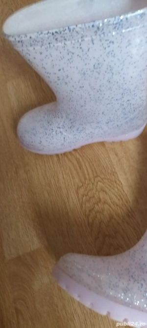 cizme de cauciuc marime 29 cu luminite  - imagine 5